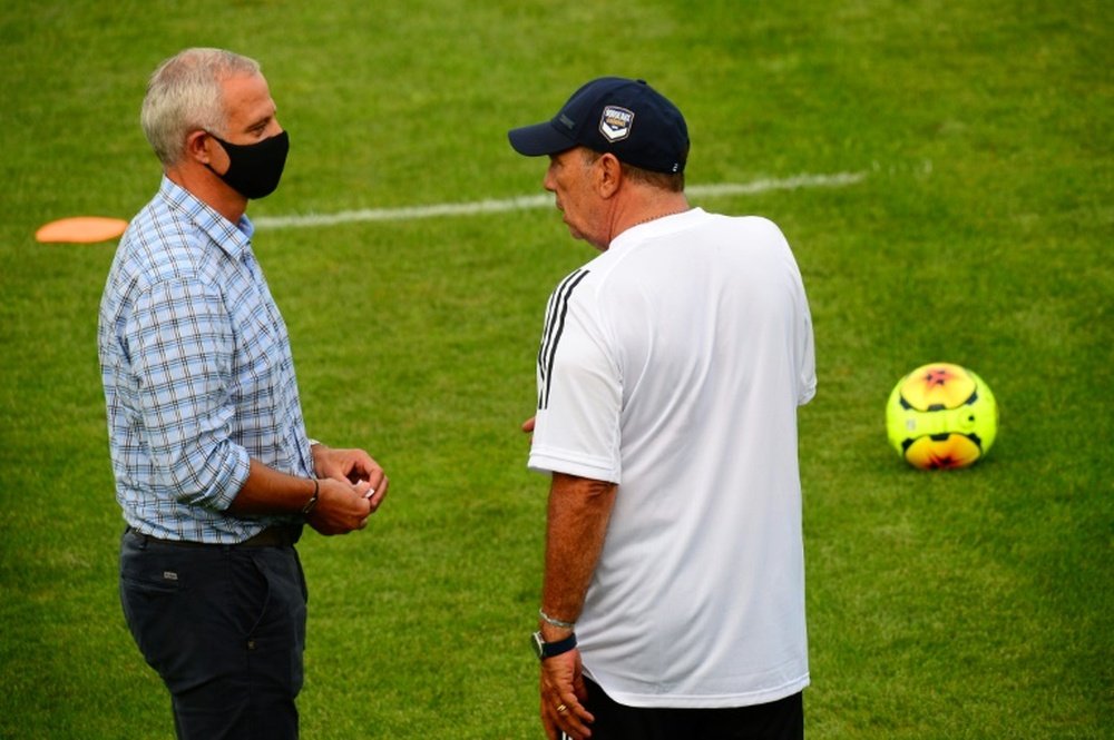 L'entraîneur des Girondins évoque son expérience. AFP