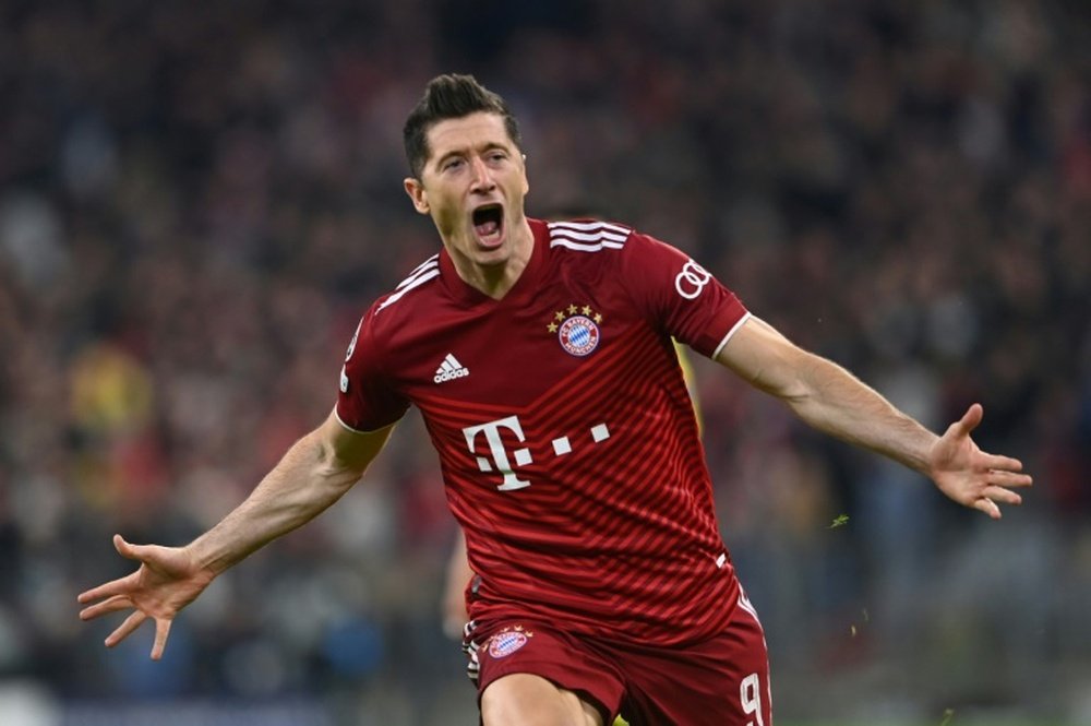 Barcelona are optimistic and are hoping to sign Lewandowski for 40 million. AFP