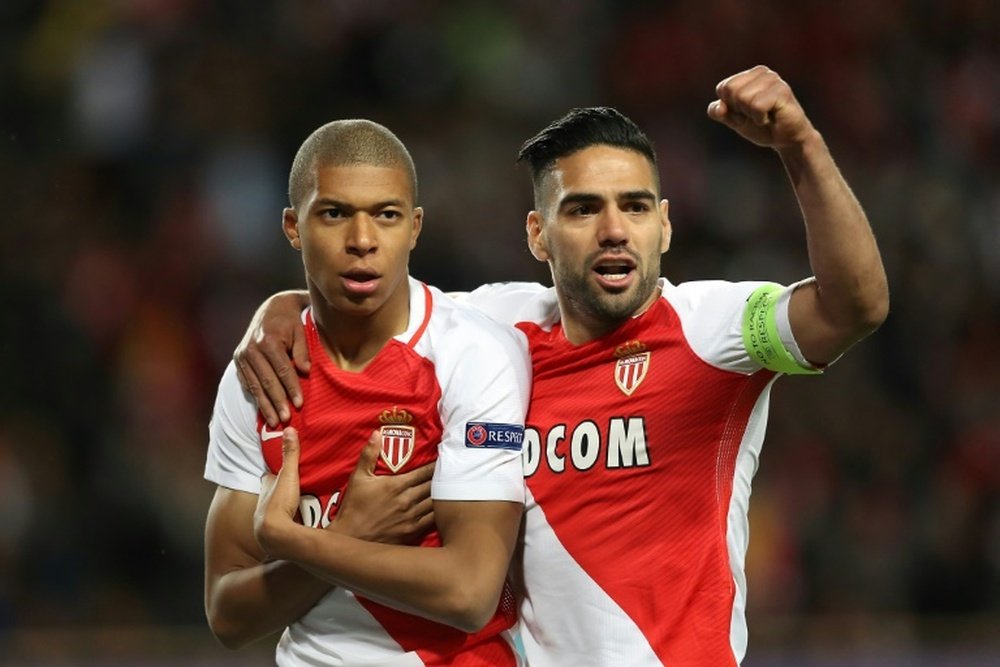 Falcao will respect Mbappe's decision. AFP