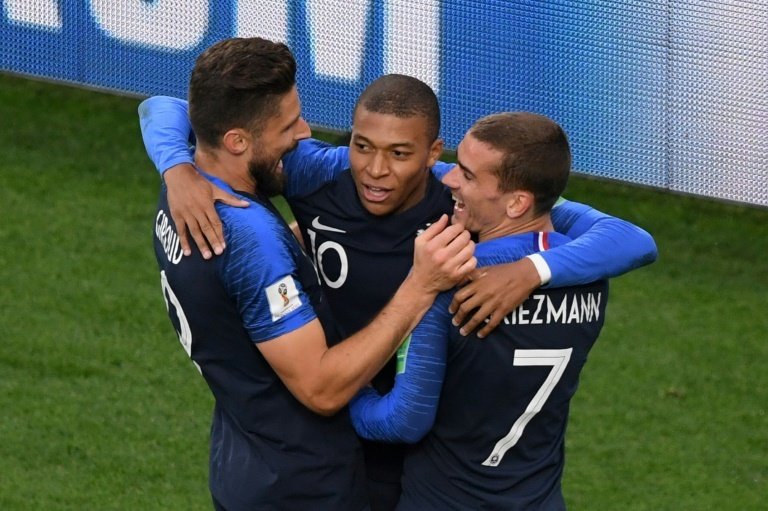 France have a wealth of talent up front. AFP