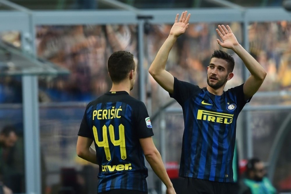 El Inter quiere volver a ser un grande de Europa. AFP