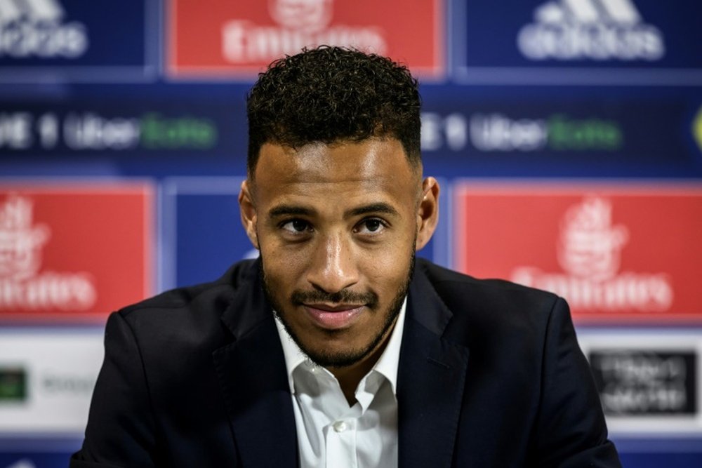 Tolisso, presentado en el Lyon. AFP