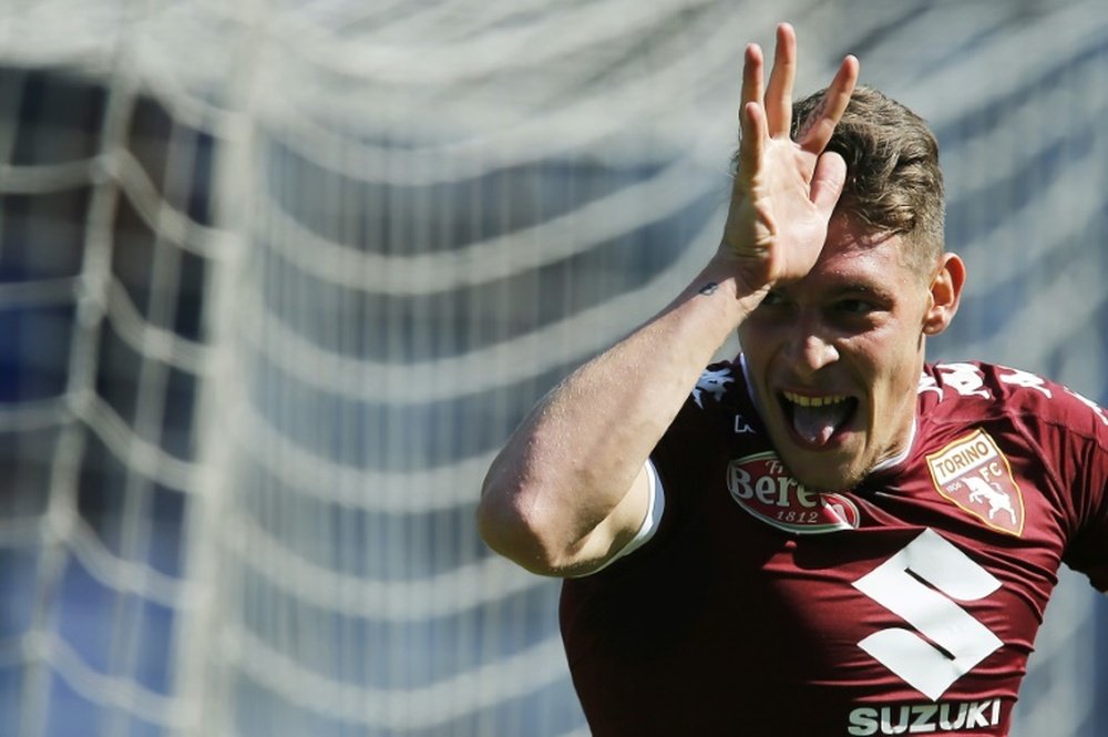 Belotti afirmó que quiere permanecer en el Torino. AFP