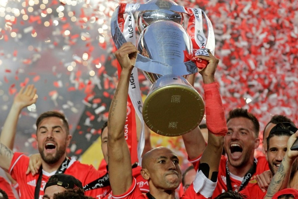 Benfica, champion du Portugal pourrait disputer la Liga Iberica aux côtés des clubs espagnols. AFP