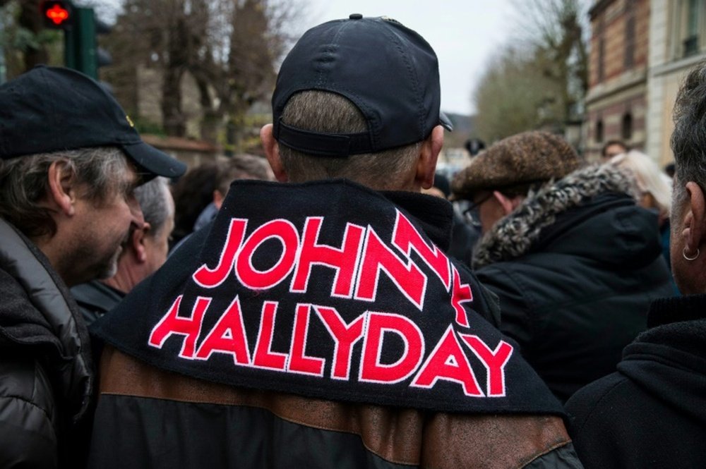 La France rendra hommage à Johnny Hallyday. AFP