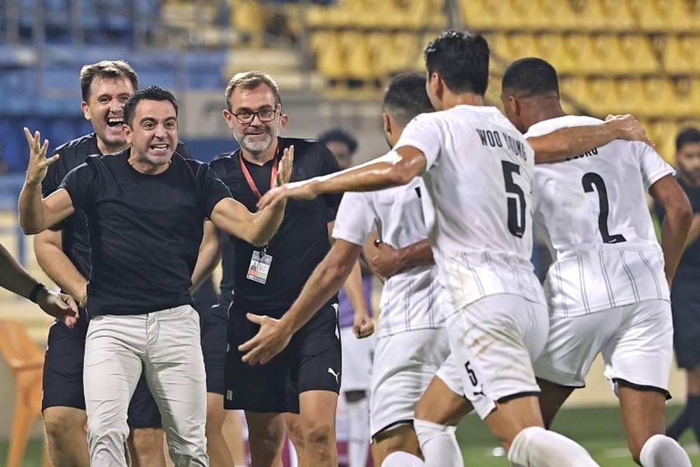Xavi wants to take the Barcelona job. AFP