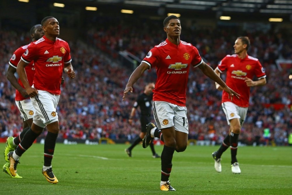 Manchester United continue their great run. AFP