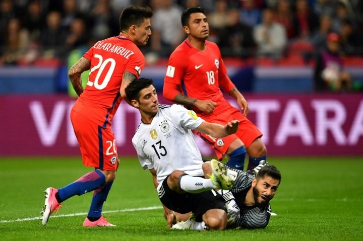 Alemanha e Chile ficam-se pelo empate na Copa das Confederações