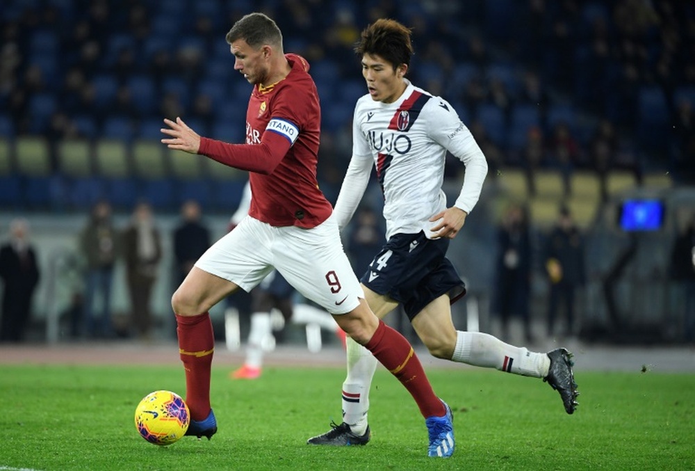 Arsenal and Tottenham fight for Tomiyasu. AFP
