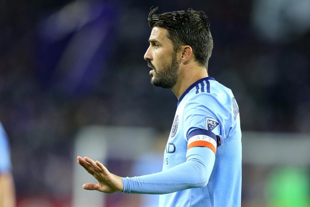 Villa repite en el once del año de la MLS. AFP