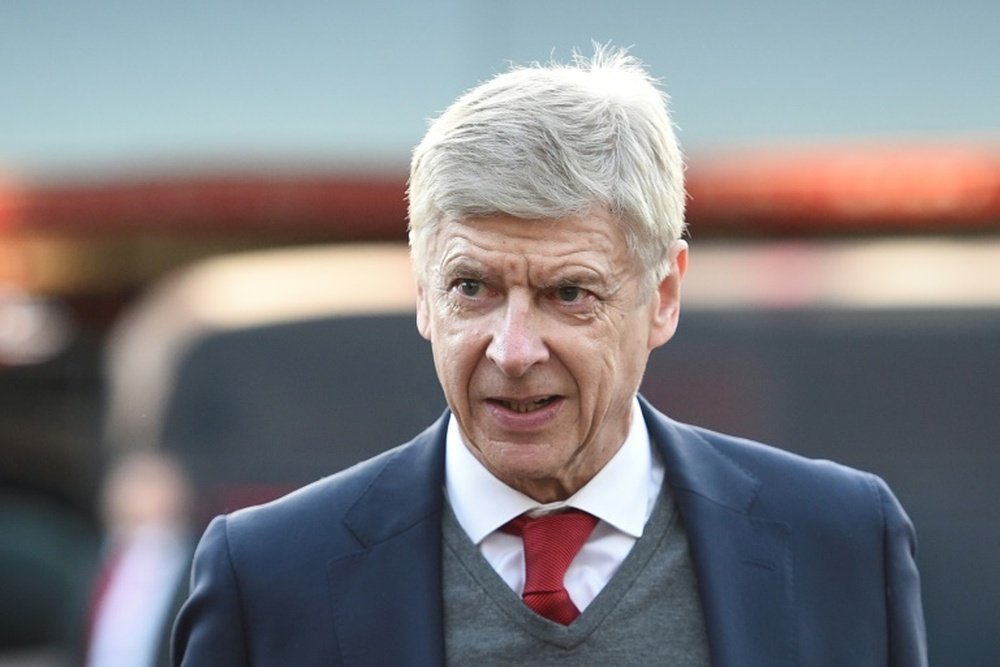 Wenger will be hoping his team can bounce back from the defeat to Tottenham. AFP