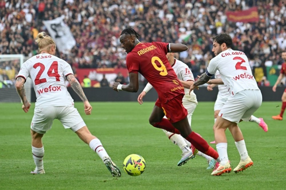 Le formazioni ufficiali di Roma-Sassuolo. AFP