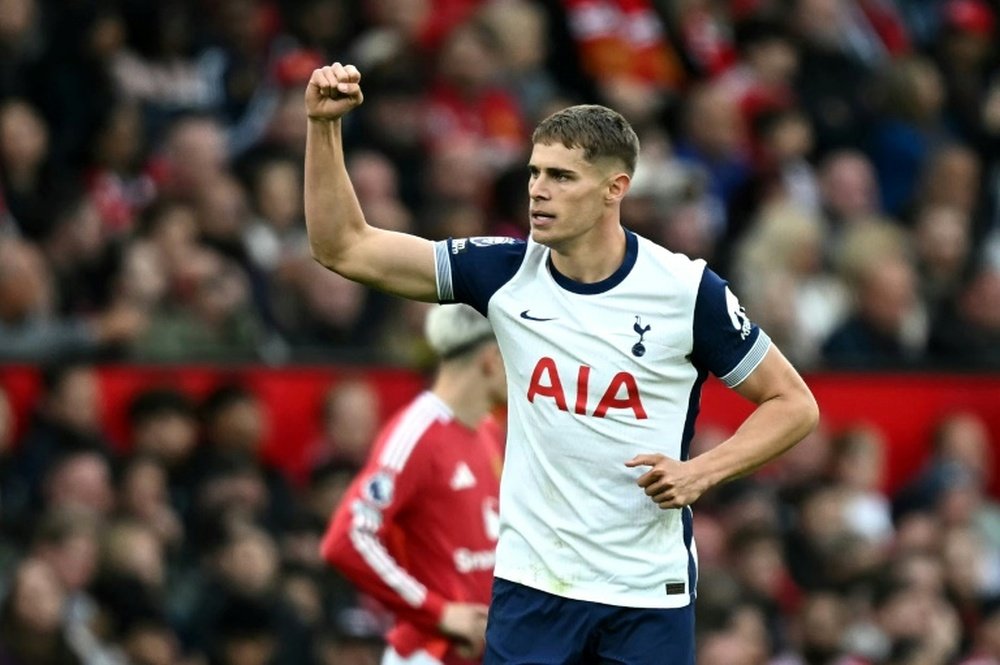 Van de Ven will be back for Spurs until after the international break. AFP