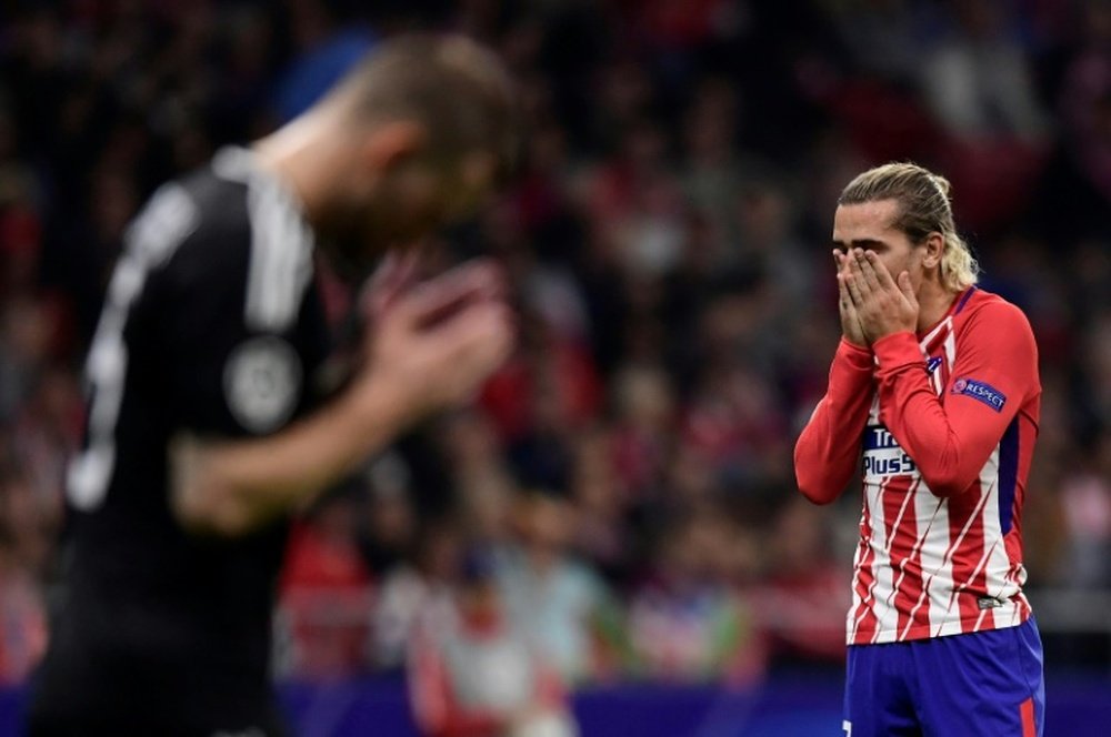 Griezmann reveals all in his biography. AFP