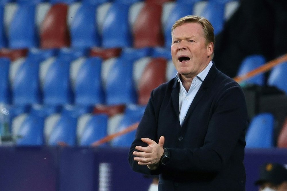 Koeman rejected the chance to sign two players. AFP