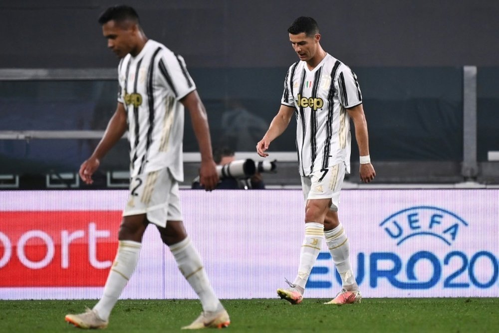 La Juventus en plein cauchemar face au Milan. AFP