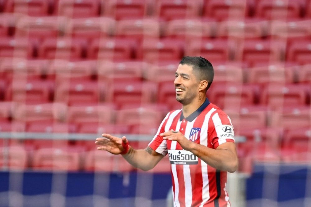 El Atlético informó de sus dorsales. AFP