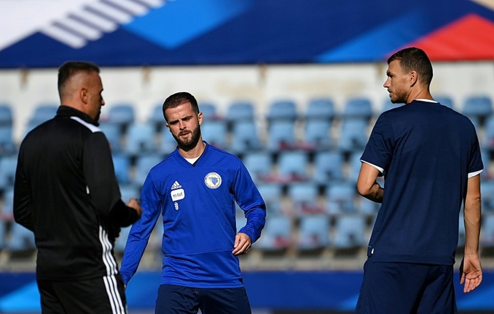 Besiktas veut garder Miralem Pjanic. afp