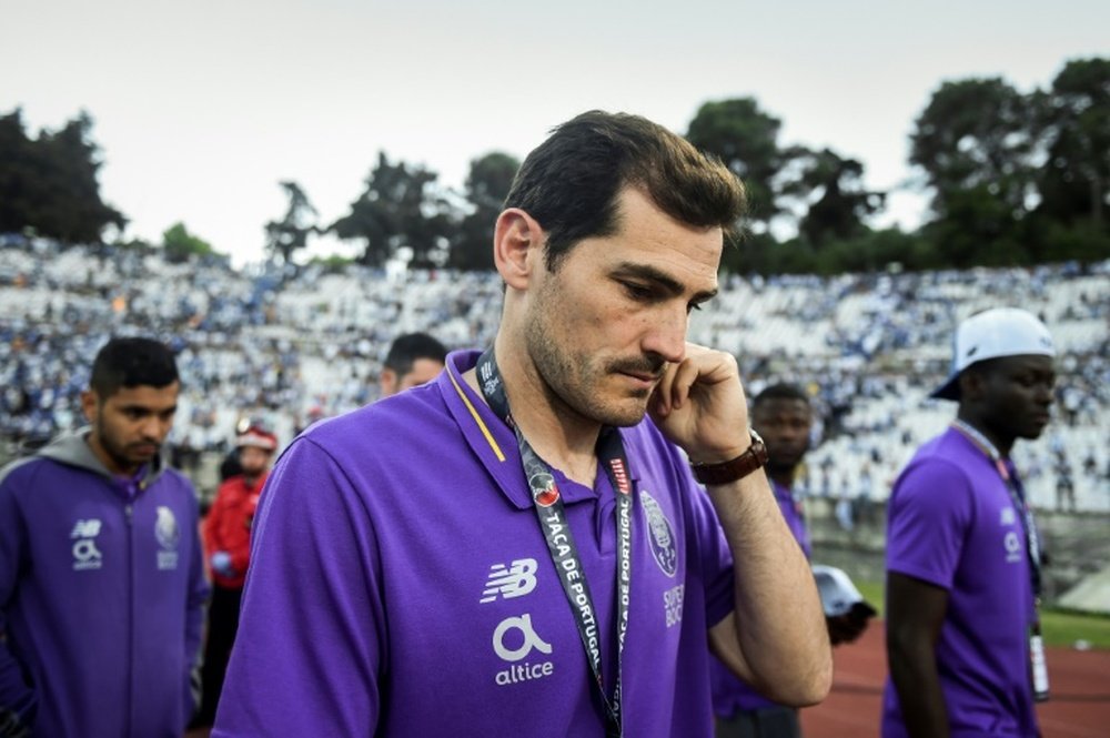 Casillas s'est confié sur la reprise du football. AFP