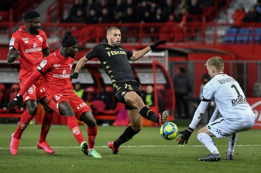 Les compos probables du match de Ligue 1 entre Monaco et Reims. AFP