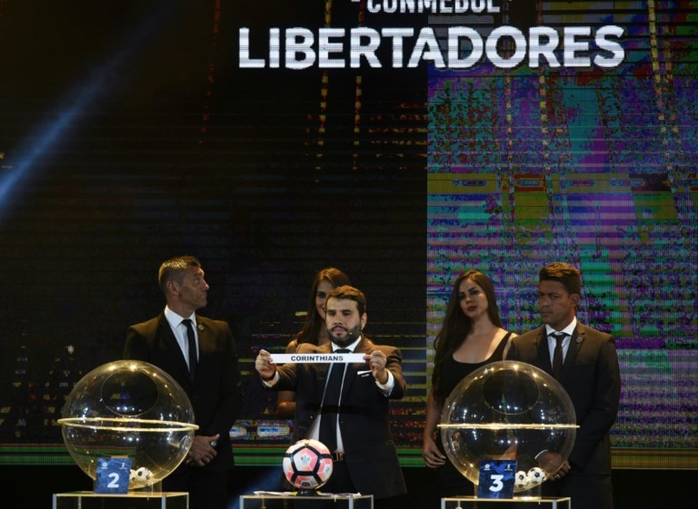 Groc choc en Copa Libertadores. AFP