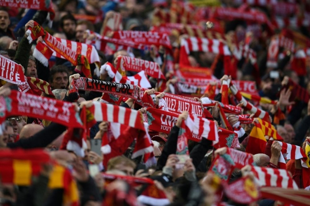 Anfield will be in full voice. AFP