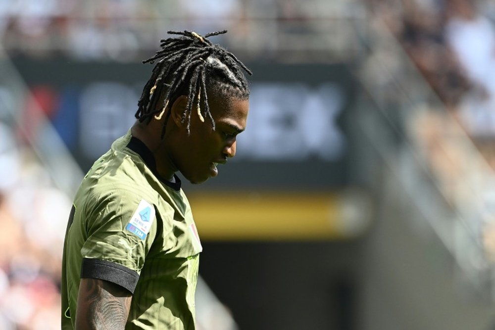 Leao will not feature against Inter. AFP