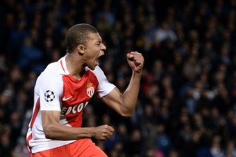 Monaco va toucher le gros lot grâce à Mbappé. AFP