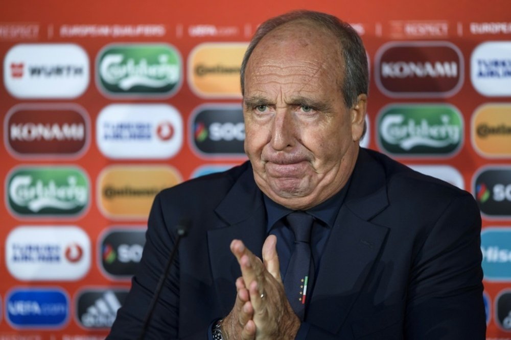 Ventura mira con optimismo al futuro de Italia. AFP/Archivo