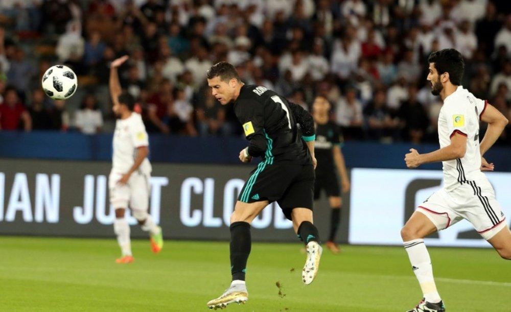 El Real Madrid coronó un año impresionante en Abu Dhabi. AFP