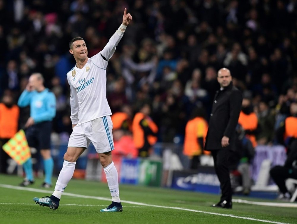 Cristiano no faltó a su cita con el gol en Europa. AFP