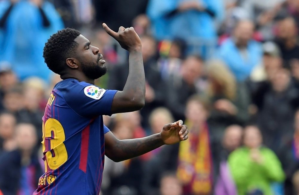 Umtiti will be offered a new deal. AFP