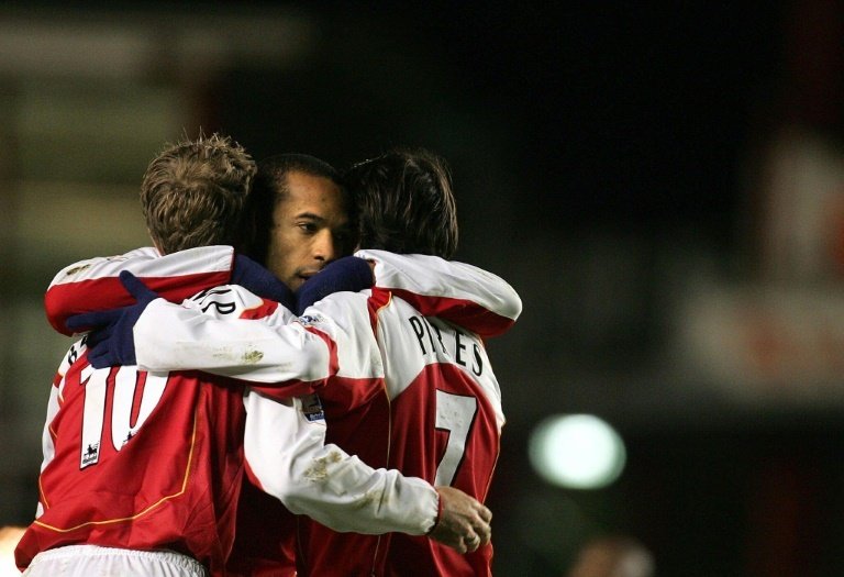 Former Arsenal players Dennis Bergkamp, Thierry Henry and Robert Pires all make the list. AFP
