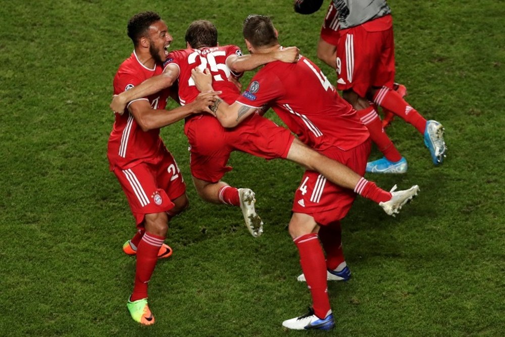 El Bayern se ha convertido en el primer clasificado para el Mundial de Clubes. AFP