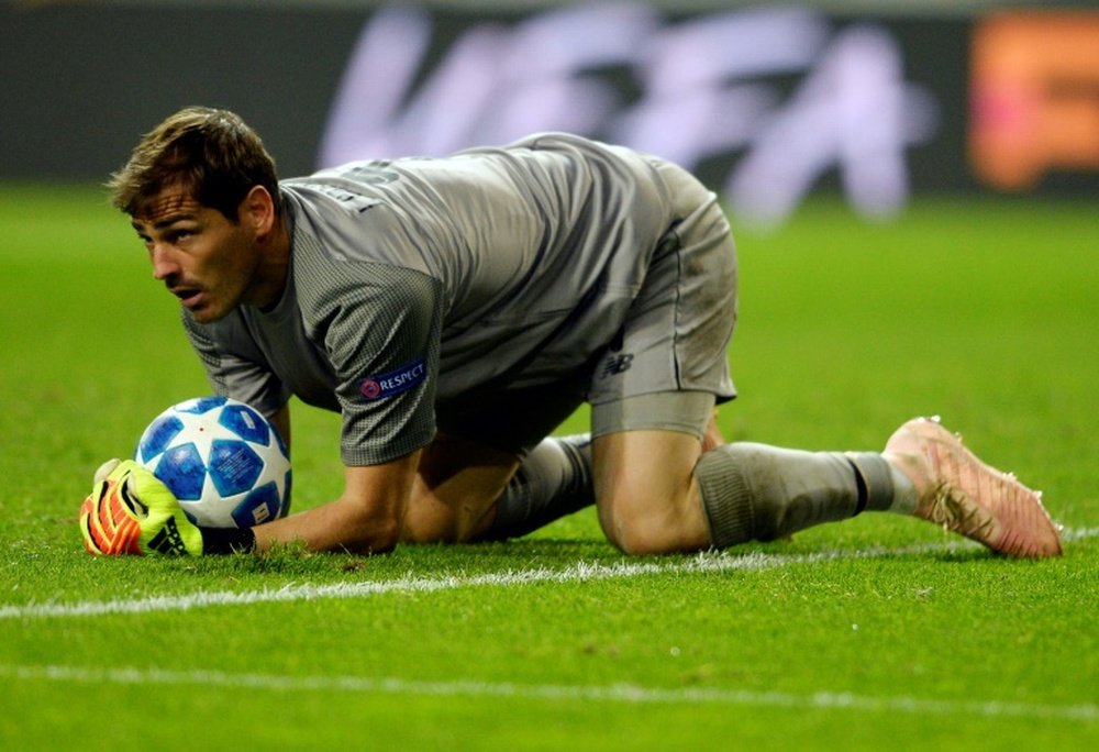 Casillas is out indefinitely due to a heart attack, but no player has taken his number. AFP