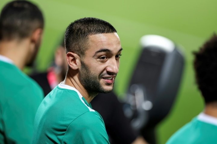 Ziyech would be interested in playing in the Serie A. AFP