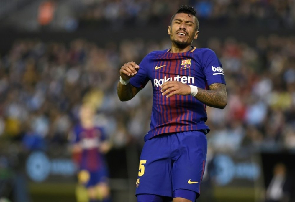 Could Paulinho be on his way back to Barca? AFP