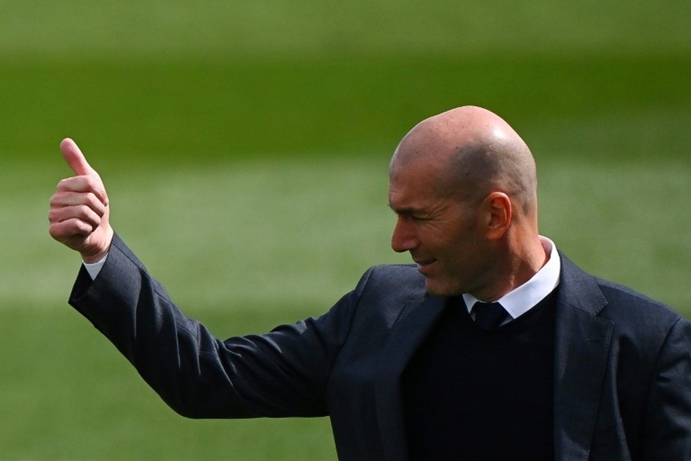 Zidane replicó al técnico del Liverpool. AFP