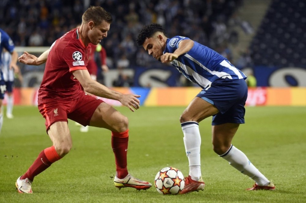El Oporto rechazó una oferta del Tottenham por Luis Díaz. AFP