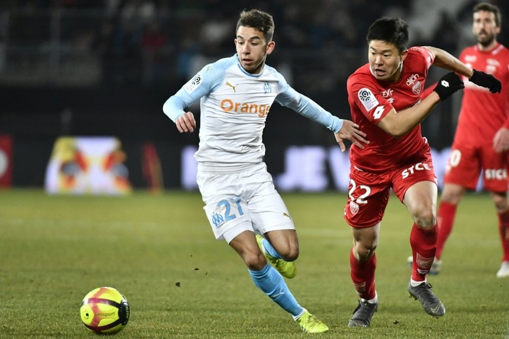 Maxime López no parece una opción para el Sevilla. AFP