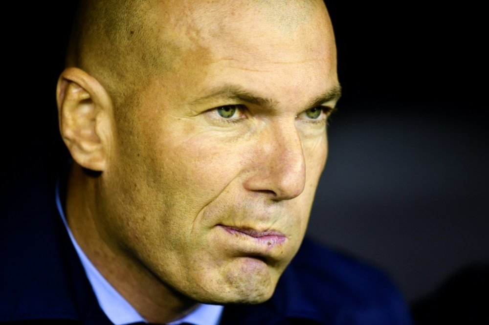 Zidane se qualifie grâce au match aller. AFP