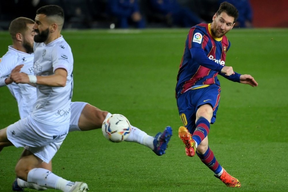 Un mois sous Laporta et toujours pas d'offre sérieuse pour Messi. AFP