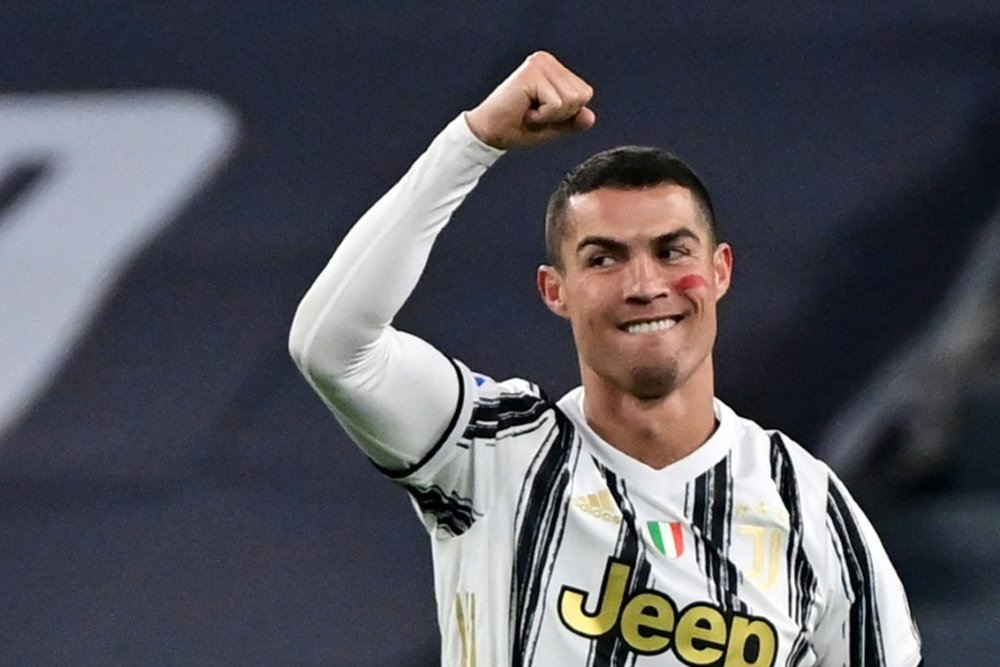 Juventus de Cristiano Ronaldo passou do Real Madrid na lista da Uefa. AFP
