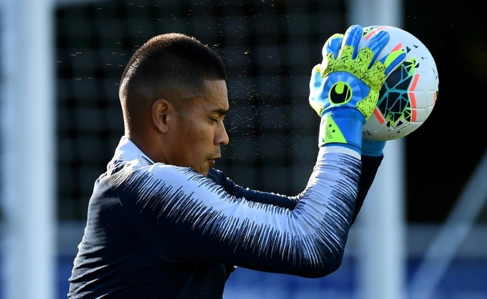 Alphonse Areola juge ses débuts avec Fulham. afp