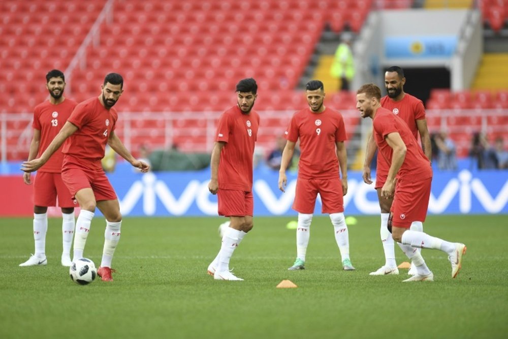 Túnez era la única selección árabe con opciones de seguir en el Mundial. AFP