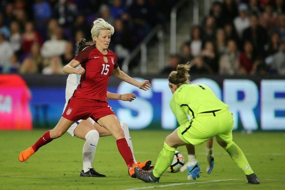 Les USA, l'Espagne, l'Angleterre et le Japon joueront la SheBelieves Cup. AFP