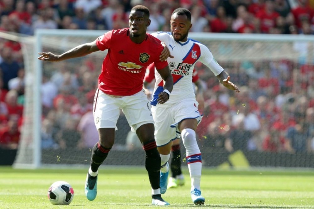 Pogba reçoit les avertissements des supporters de Manchester United. AFP