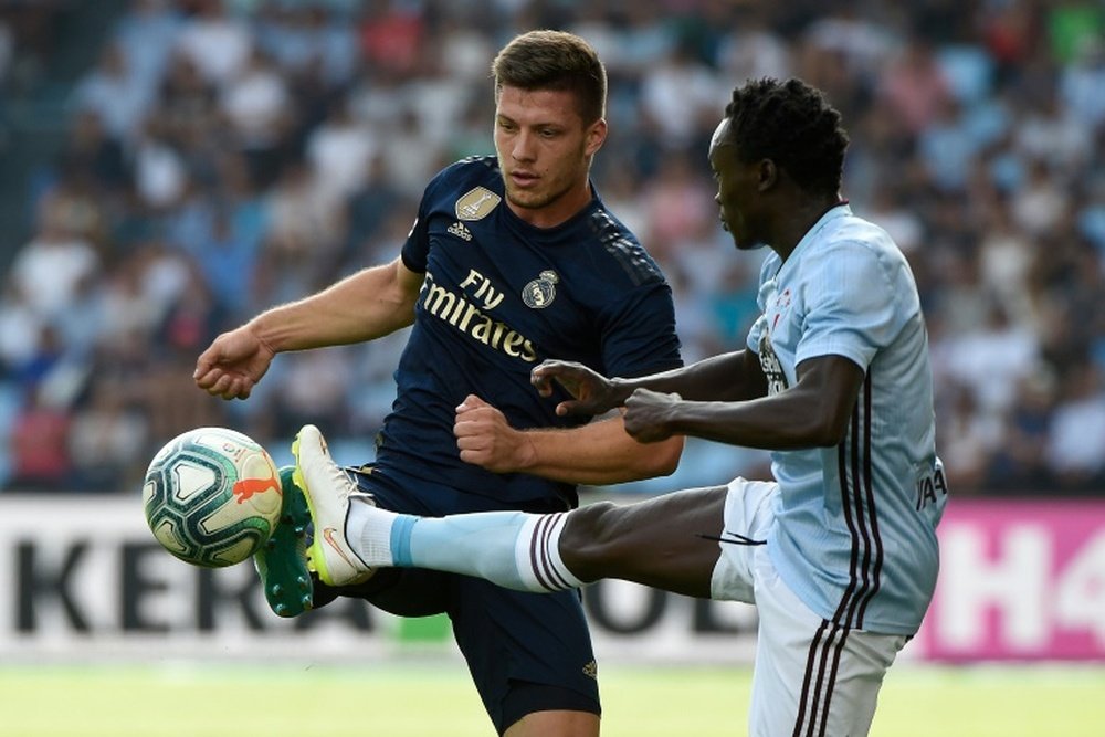 Zidane n'a aucun problème avec Luka Jovic. AFP