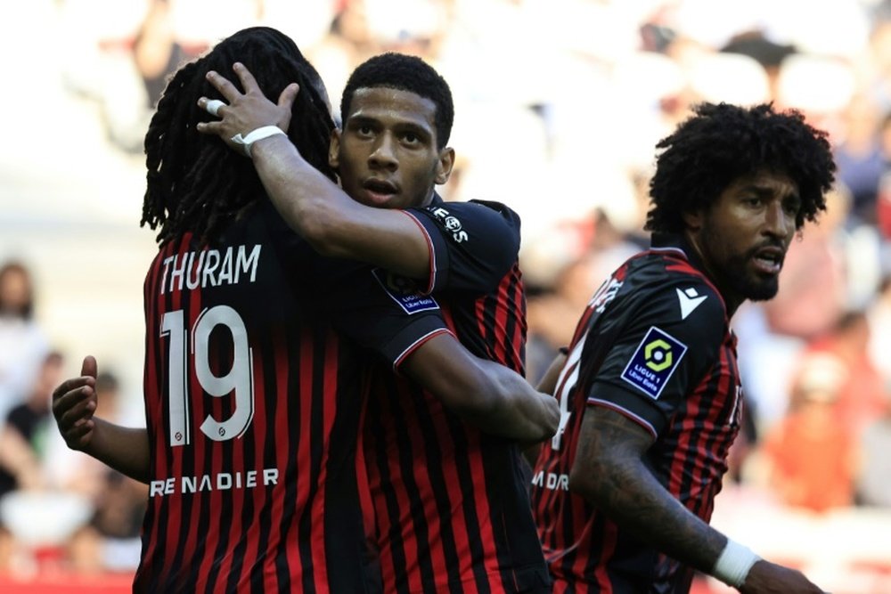 Nice's Jean-Clair Todibo reviewed his time at FC Barcelona. AFP