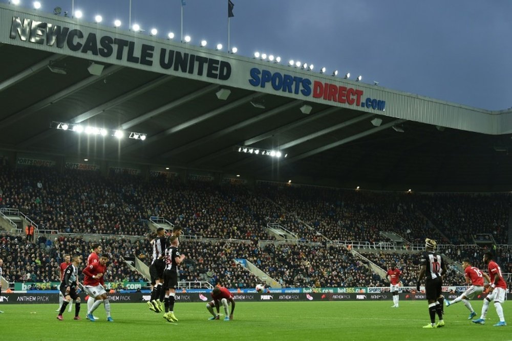 Newcastle retomará o treinamento esta semana. AFP